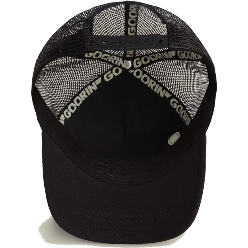 petten-gebogen-zwart-snapback-strength-panther-the-farm-van-goorin-bros