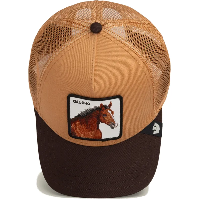 petten-gebogen-bruin-snapback-gaucho-the-farm-van-goorin-bros