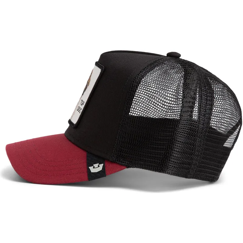 petten-gebogen-zwart-snapback-crush-top-dog-the-farm-van-goorin-bros