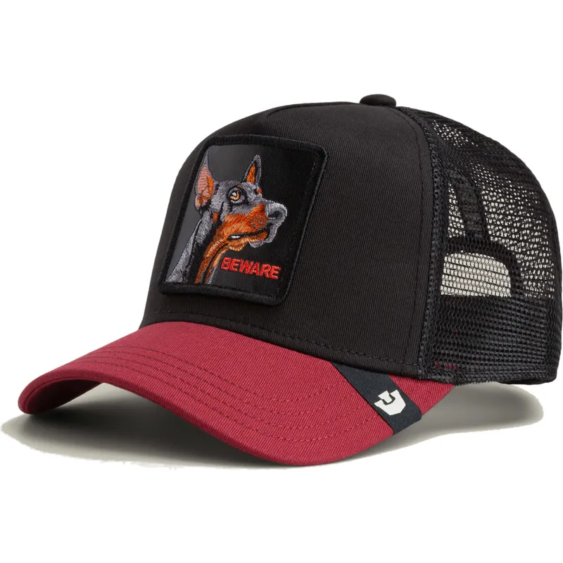 petten-gebogen-zwart-snapback-beware-the-farm-van-goorin-bros