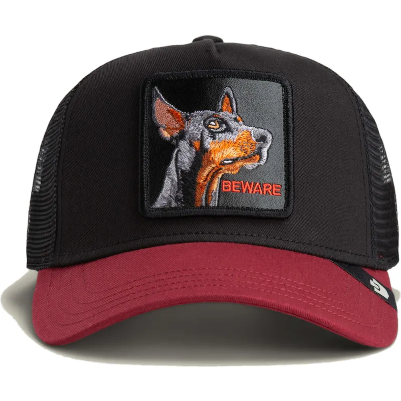 petten-gebogen-zwart-snapback-beware-the-farm-van-goorin-bros