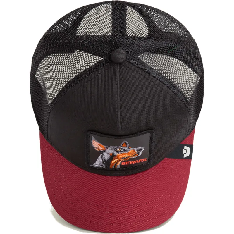 petten-gebogen-zwart-snapback-beware-the-farm-van-goorin-bros