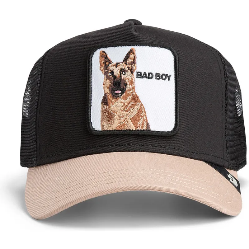 petten-gebogen-zwart-snapback-the-bad-boy-the-farm-van-goorin-bros