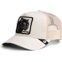 petten-gebogen-beige-snapback-voor-kinderen-panther-mini-the-farm-van-goorin-bros