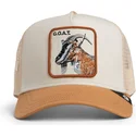 petten-gebogen-bruin-snapback-voor-kinderen-goat-mini-the-farm-van-goorin-bros