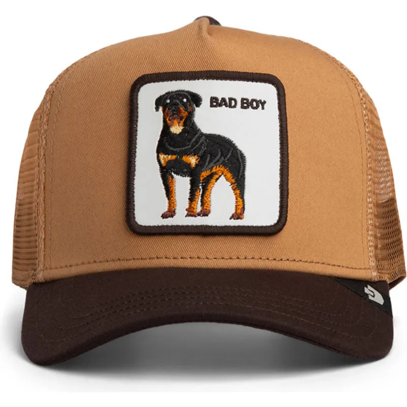 petten-gebogen-bruin-snapback-voor-kinderen-bad-boy-mini-the-farm-van-goorin-bros petten-gebogen-bruin-snapback-voor-kinderen-bad-boy-mini-the-farm-van-goorin-bros