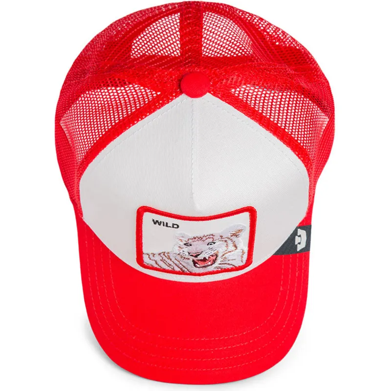 petten-gebogen-rood-snapback-voor-kinderen-rush-wild-the-farm-van-goorin-bros
