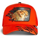 petten-gebogen-oranje-snapback-blazing-flames-the-farm-van-goorin-bros