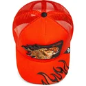 petten-gebogen-oranje-snapback-blazing-flames-the-farm-van-goorin-bros