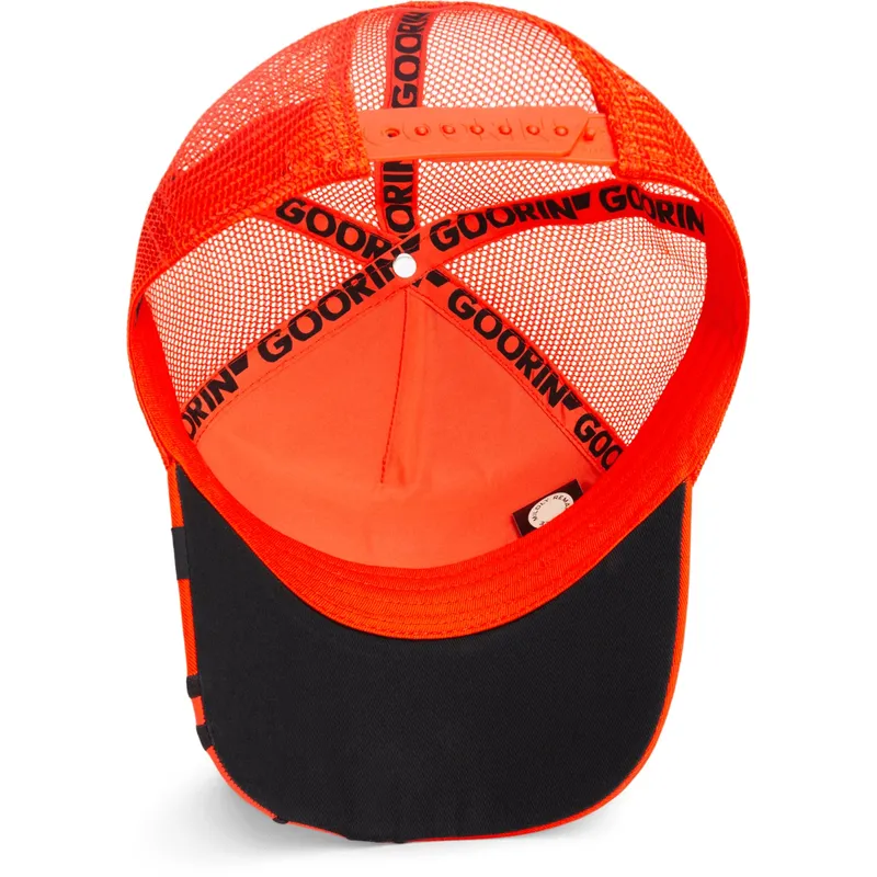 petten-gebogen-oranje-snapback-blazing-flames-the-farm-van-goorin-bros