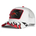 petten-gebogen-wit-snapback-fire-flames-the-farm-van-goorin-bros