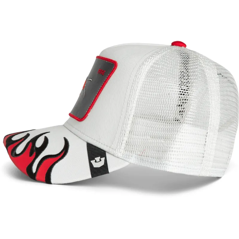 petten-gebogen-wit-snapback-fire-flames-the-farm-van-goorin-bros