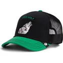petten-gebogen-groen-snapback-pop-rocker-lone-wolf-the-farm-van-goorin-bros