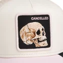 petten-gebogen-meerkleurig-snapback-the-cancelled-skull-whisper-the-farm-van-goorin-bros