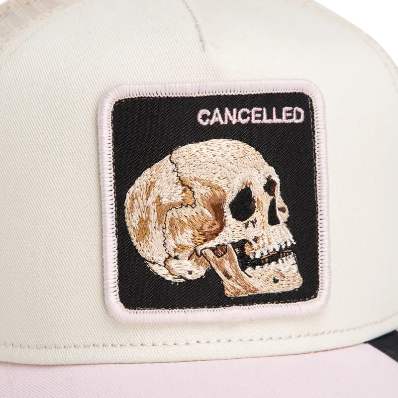 petten-gebogen-meerkleurig-snapback-the-cancelled-skull-whisper-the-farm-van-goorin-bros petten-gebogen-meerkleurig-snapback-the-cancelled-skull-whisper-the-farm-van-goorin-bros