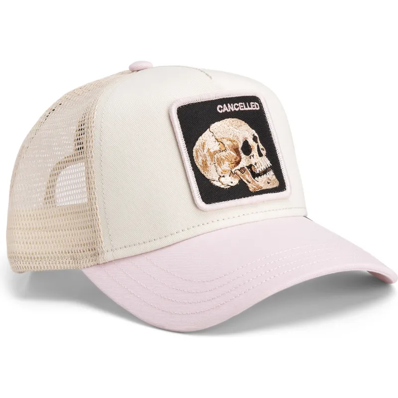 petten-gebogen-meerkleurig-snapback-the-cancelled-skull-whisper-the-farm-van-goorin-bros petten-gebogen-meerkleurig-snapback-the-cancelled-skull-whisper-the-farm-van-goorin-bros