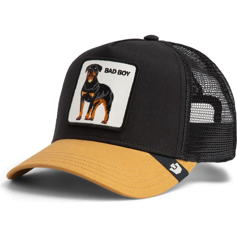 petten-gebogen-zwart-snapback-bad-boy-the-farm-van-goorin-bros