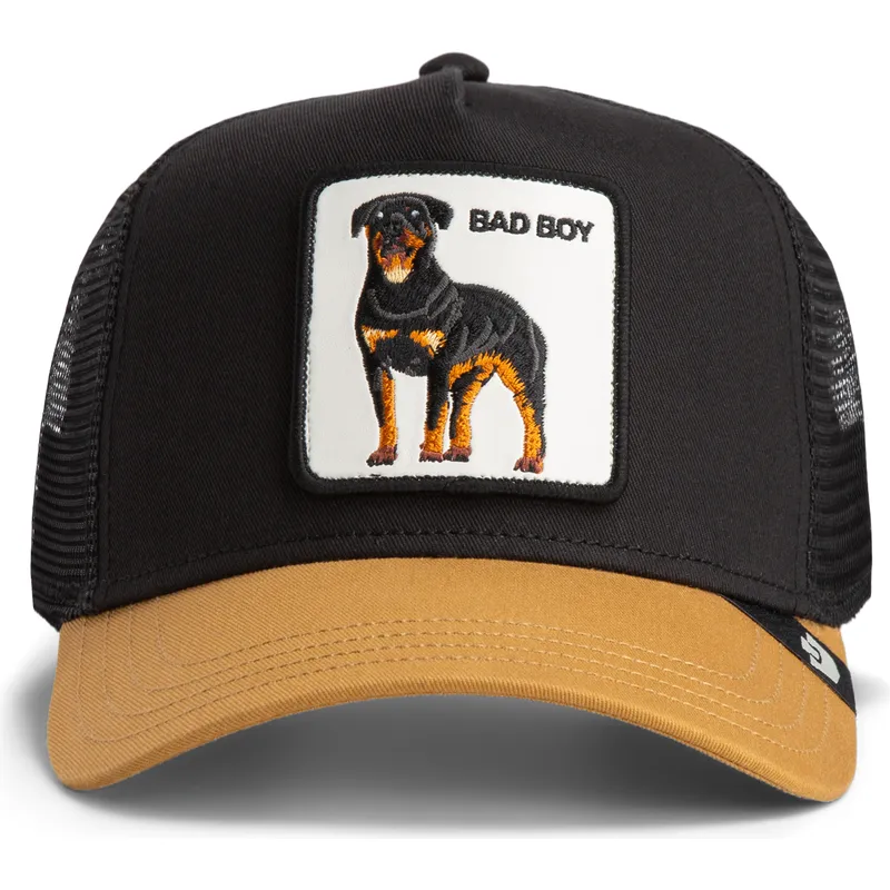 petten-gebogen-zwart-snapback-bad-boy-the-farm-van-goorin-bros