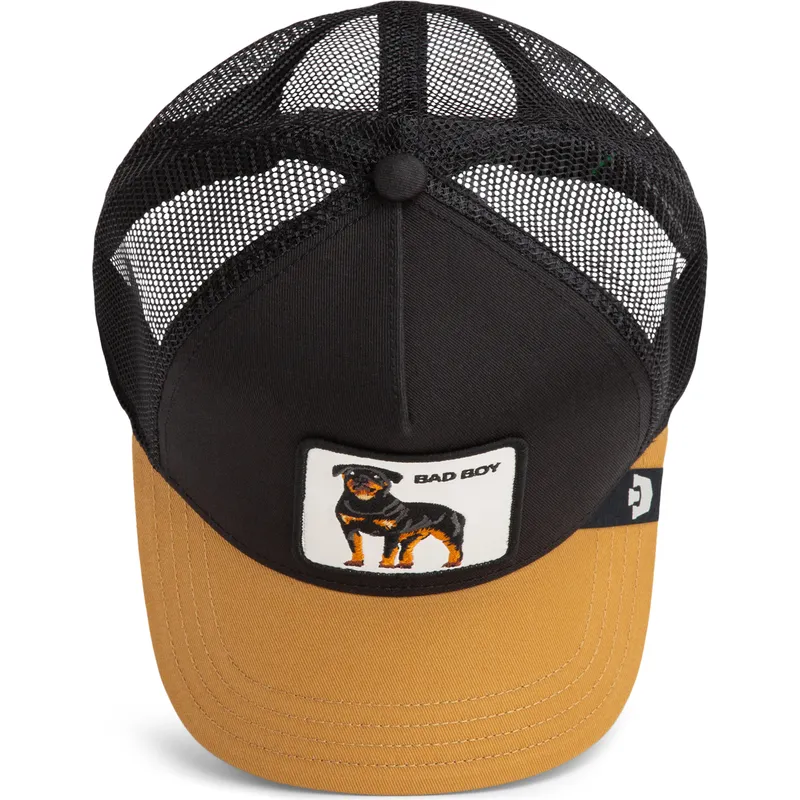 petten-gebogen-zwart-snapback-bad-boy-the-farm-van-goorin-bros