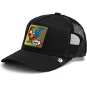 petten-gebogen-zwart-snapback-cock-rooster-pop-art-2-the-farm-van-goorin-bros