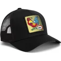 petten-gebogen-zwart-snapback-cock-rooster-pop-art-2-the-farm-van-goorin-bros