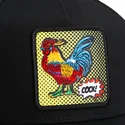 petten-gebogen-zwart-snapback-cock-rooster-pop-art-2-the-farm-van-goorin-bros