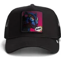 petten-gebogen-zwart-snapback-panther-pop-art-2-the-farm-van-goorin-bros