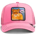 petten-gebogen-roze-snapback-queen-pop-art-2-the-farm-van-goorin-bros