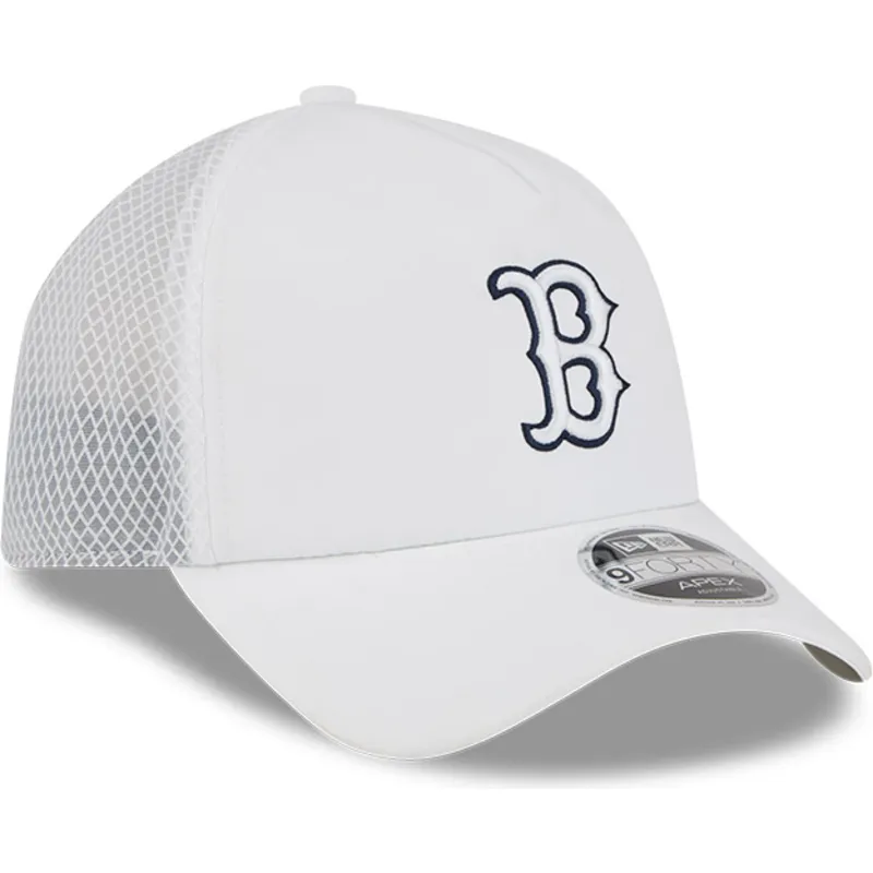 petten-gebogen-wit-snapback-9forty-apex-bp-van-boston-red-sox-mlb-van-new-era