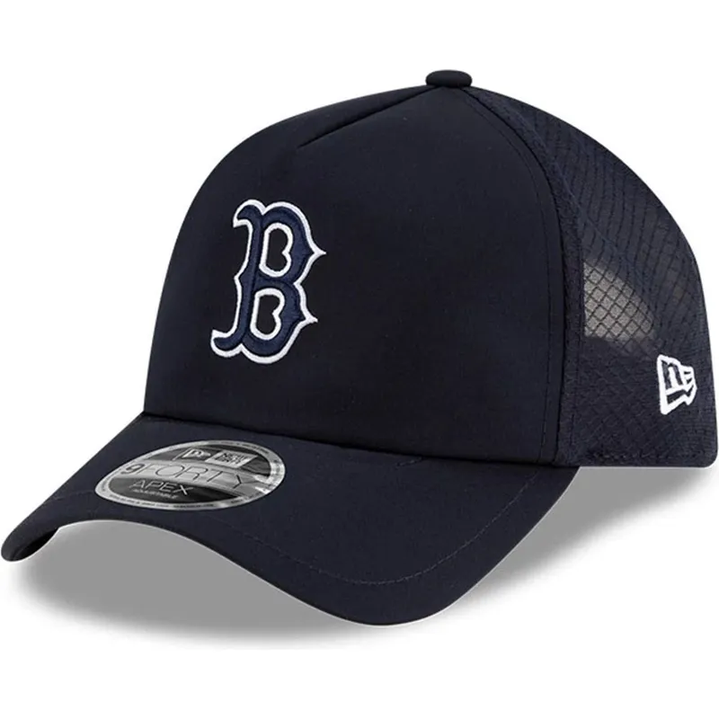 petten-gebogen-marineblauw-snapback-9forty-apex-bp-van-boston-red-sox-mlb-van-new-era