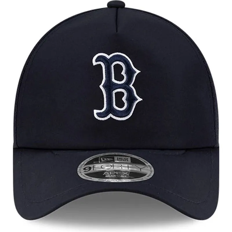 petten-gebogen-marineblauw-snapback-9forty-apex-bp-van-boston-red-sox-mlb-van-new-era