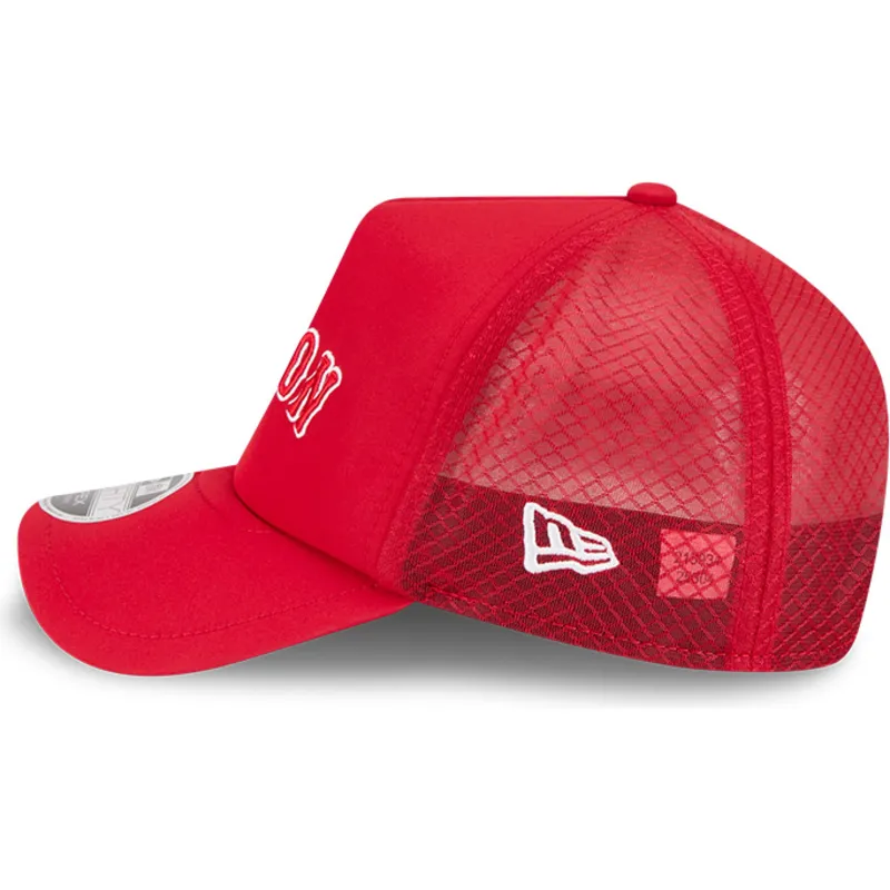 petten-gebogen-rood-snapback-9forty-apex-bp-letters-van-boston-red-sox-mlb-van-new-era