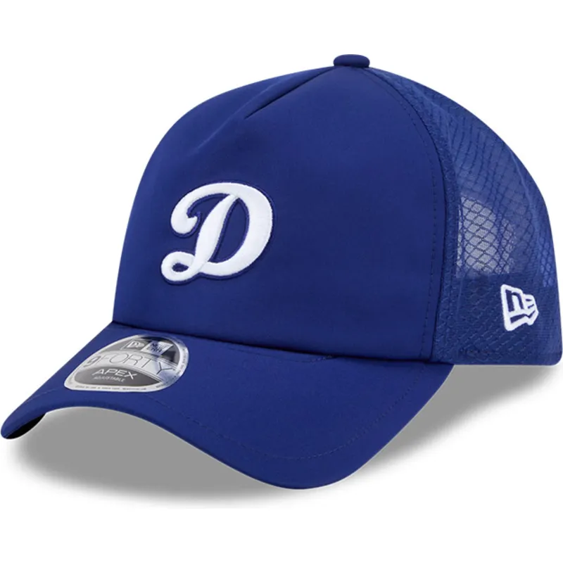 petten-gebogen-blauw-snapback-9forty-apex-batting-practice-van-los-angeles-dodgers-mlb-van-new-era