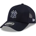 petten-gebogen-marineblauw-snapback-9forty-apex-batting-practice-van-new-york-yankees-mlb-van-new-era