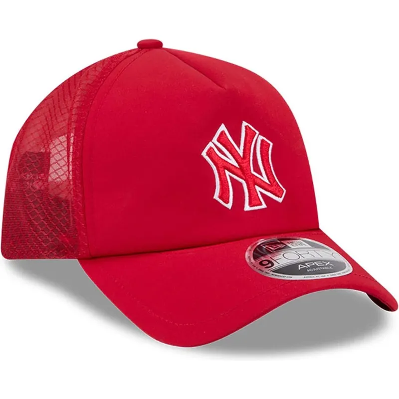 petten-gebogen-rood-snapback-9forty-apex-batting-practice-van-new-york-yankees-mlb-van-new-era