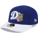 petten-gebogen-blauw-fitted-59fifty-spring-training-van-los-angeles-dodgers-mlb-van-new-era