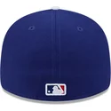 petten-gebogen-blauw-fitted-59fifty-spring-training-van-los-angeles-dodgers-mlb-van-new-era