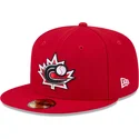 petten-plat-rood-fitted-59fifty-canada-2026-world-baseball-classic-van-world-baseball-classic-van-new-era