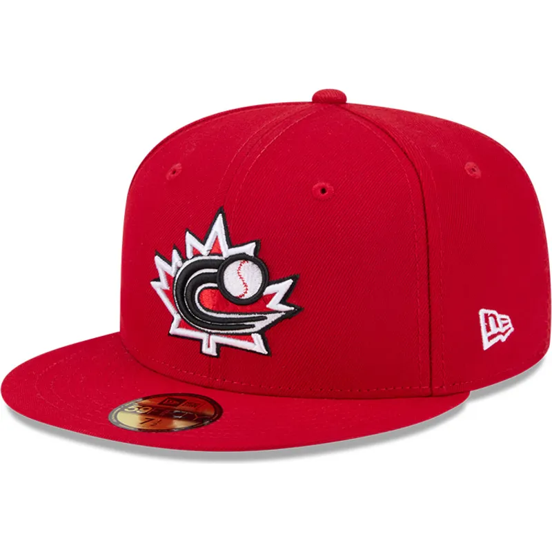 petten-plat-rood-fitted-59fifty-canada-2026-world-baseball-classic-van-world-baseball-classic-van-new-era