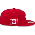 petten-plat-rood-fitted-59fifty-canada-2026-world-baseball-classic-van-world-baseball-classic-van-new-era