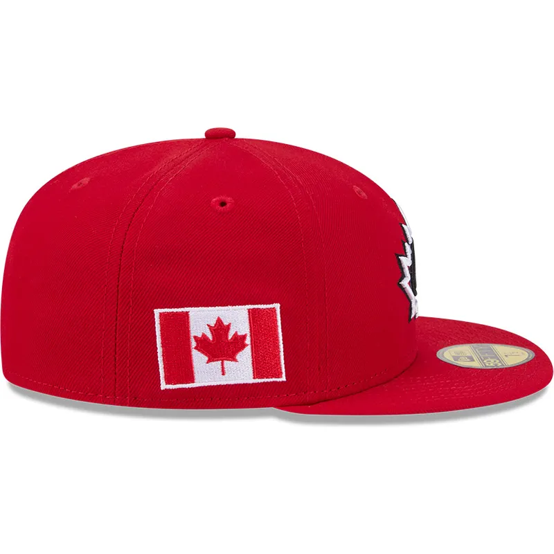 petten-plat-rood-fitted-59fifty-canada-2026-world-baseball-classic-van-world-baseball-classic-van-new-era