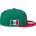 petten-plat-groen-fitted-59fifty-mexico-2026-world-baseball-classic-van-world-baseball-classic-van-new-era