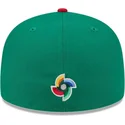 petten-plat-groen-fitted-59fifty-mexico-2026-world-baseball-classic-van-world-baseball-classic-van-new-era