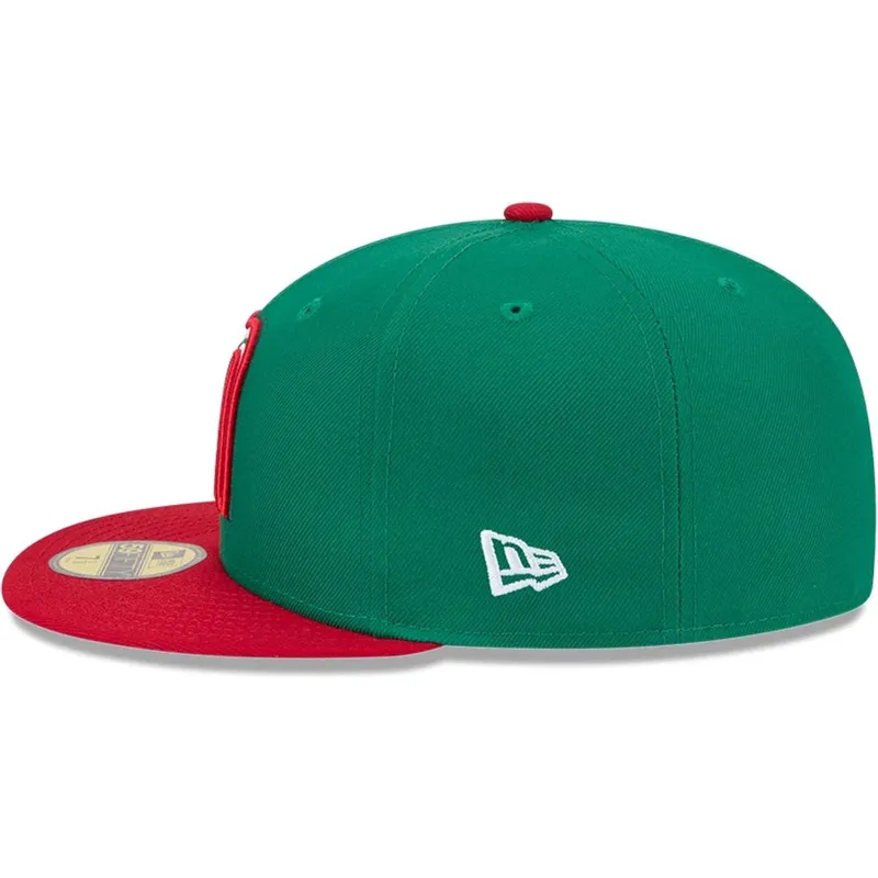 petten-plat-groen-fitted-59fifty-mexico-2026-world-baseball-classic-van-world-baseball-classic-van-new-era petten-plat-groen-fitted-59fifty-mexico-2026-world-baseball-classic-van-world-baseball-classic-van-new-era