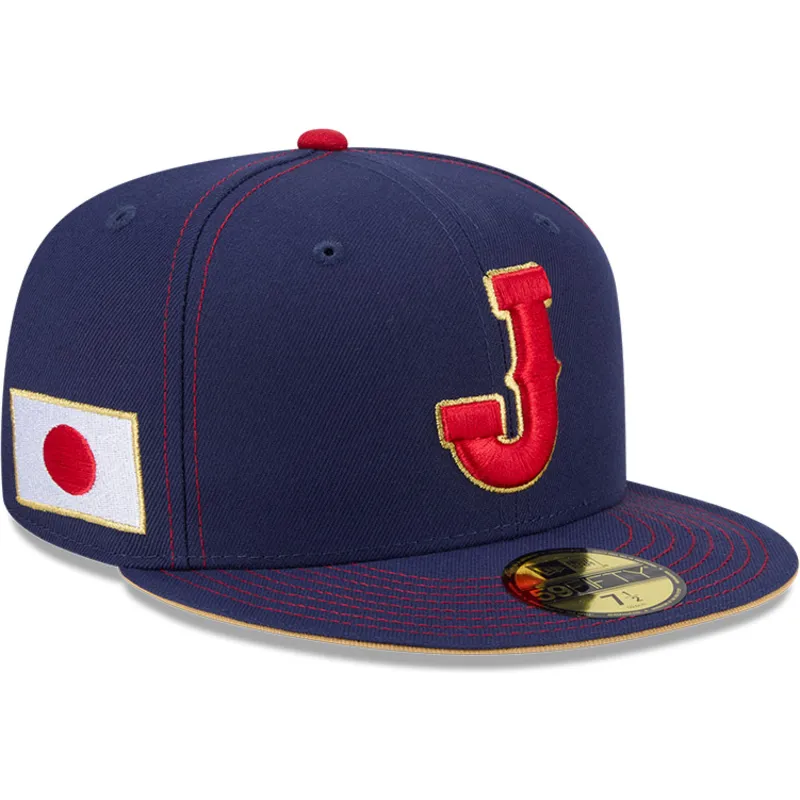 petten-plat-marineblauw-fitted-59fifty-japan-2026-world-baseball-classic-van-world-baseball-classic-van-new-era