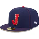 petten-plat-marineblauw-fitted-59fifty-japan-2026-world-baseball-classic-van-world-baseball-classic-van-new-era