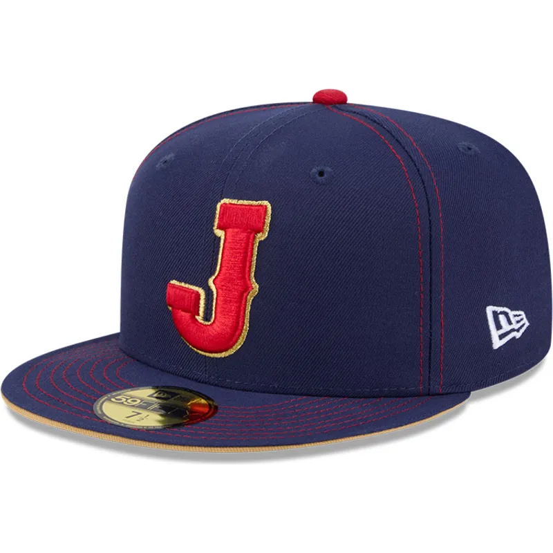 petten-plat-marineblauw-fitted-59fifty-japan-2026-world-baseball-classic-van-world-baseball-classic-van-new-era