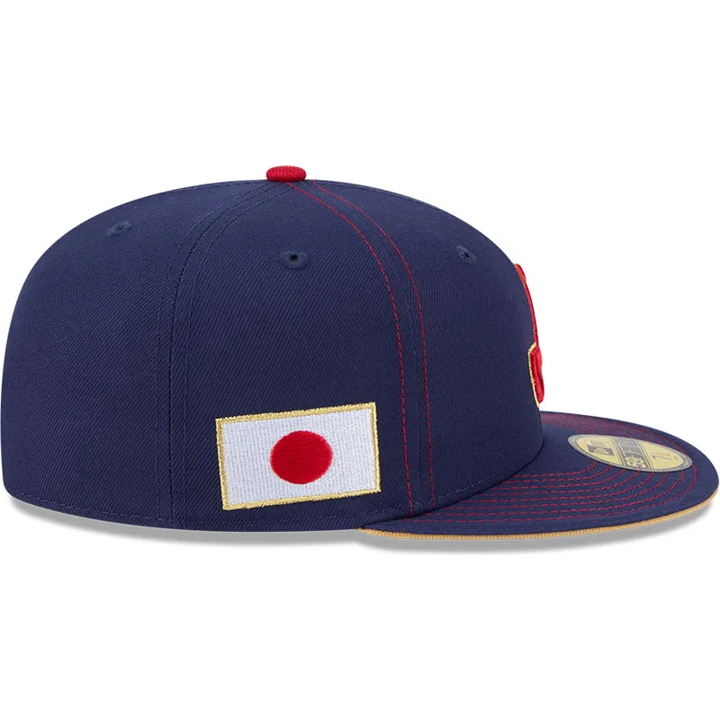 petten-plat-marineblauw-fitted-59fifty-japan-2026-world-baseball-classic-van-world-baseball-classic-van-new-era