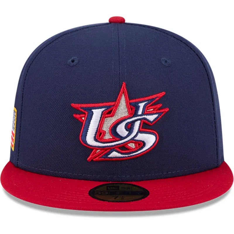 petten-plat-marineblauw-fitted-59fifty-usa-2026-world-baseball-classic-van-world-baseball-classic-van-new-era