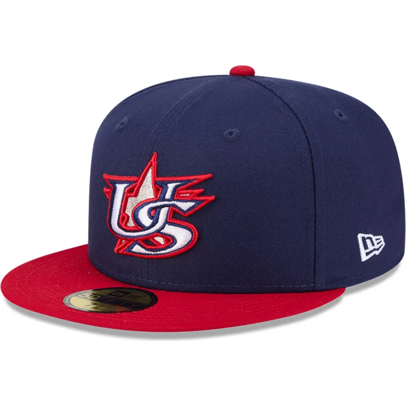 petten-plat-marineblauw-fitted-59fifty-usa-2026-world-baseball-classic-van-world-baseball-classic-van-new-era
